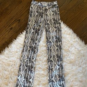 I.AM.GIA. Snakeskin pants!! size small